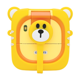 Kids Camera Instant Print, 7 Print Paper (4 Color: O/R/G/B+3 B&W), 2.4" Screen Instant Camera for Kids Ages 3-12,1080P, 180°Flip Lens,32GB Card- Christmas Birthday Present for Boys & Girls