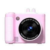 Digital Camera for Photography, 1080P 48MP Digital Video Camera with 8X Digital Zoom, Flip Screen, 32GB Memory Card, LED Light, Travel Camera for Teens Students Friends
